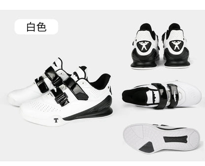 Professionelle Gewichtheberschuhe, bequeme Indoor-Squat-Trainingsschuhe, langlebige, rutschfeste Gewichtheber- und Kreuzheben-Sportschuhe