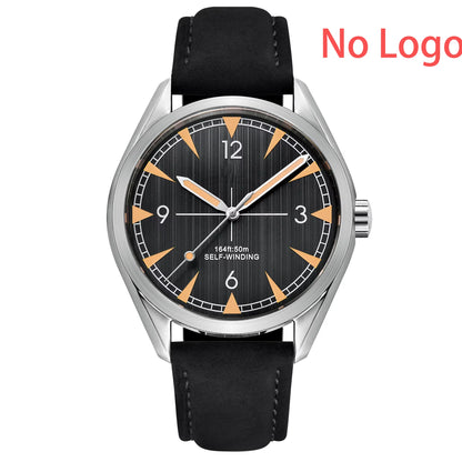 CORGEUT NH35/MIYOTA 8215 Watches Man Cattle Belt Automatic Mechanical Sapphire Glass Watches Fashion Casual Sports Watches