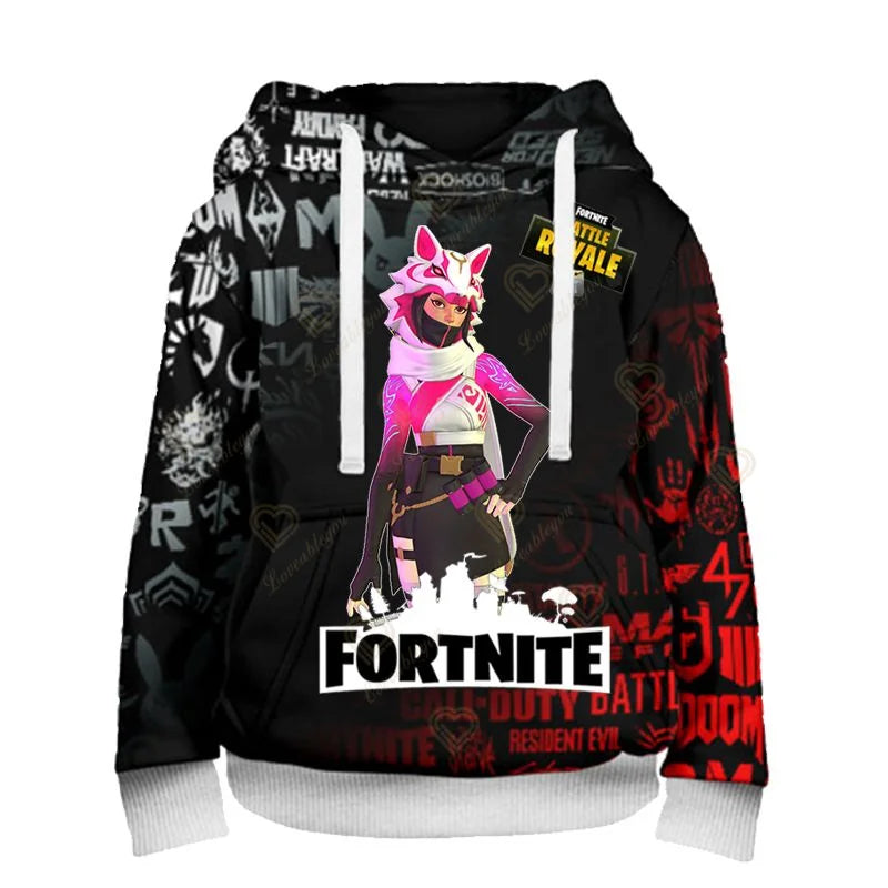 Sudaderas con capucha Fortnite Peely estampadas, nuevo diseño, para hombre, mujer y niños, manga larga, moda casual, estilo streetwear, pullovers