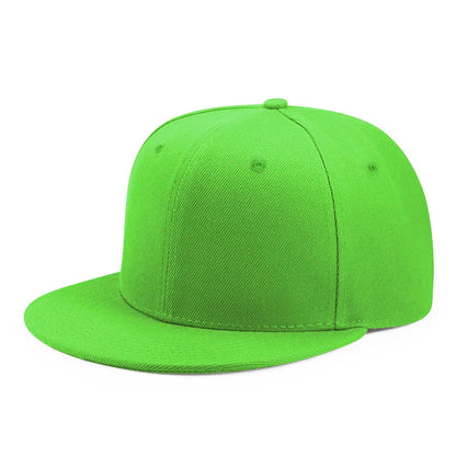 Casquette ajustée entièrement fermée, taille New York Plus Large, style « trucker » pour homme, visière plate, style hip-hop, unie, snapback, sans impression, visière plate, bord Era