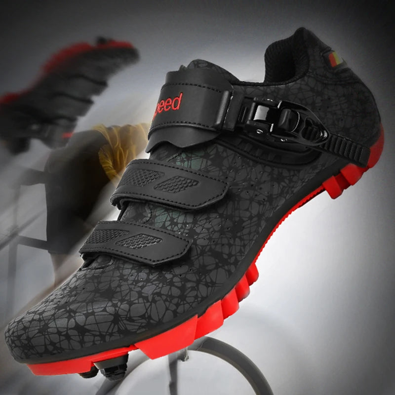 Men Cycling Shoes Road Bike Sneaker Cleat Self-Locking Mountain Bike Mtb Shoe Women Road Bicycle Speed Best Spd Bike Shoes