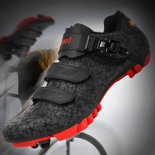 Men Cycling Shoes Road Bike Sneaker Cleat Self-Locking Mountain Bike Mtb Shoe Women Road Bicycle Speed Best Spd Bike Shoes