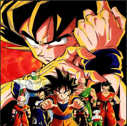 Summer Dragon Ball New Anime Men's and Women's Double-layer Shorts for Sports Combat Training, Breathable Quick Drying Loose Fit