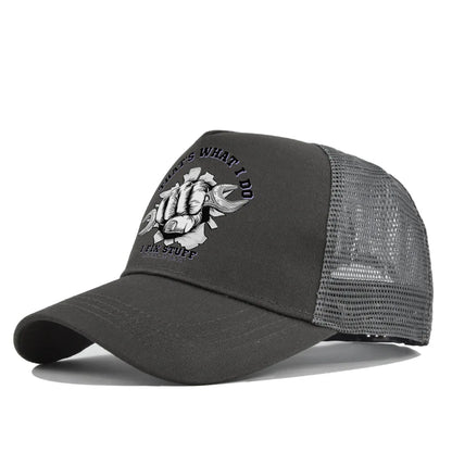 Gorra de béisbol de moda para primavera-verano, de malla estampada y transpirable, con logotipo personalizado para hombres, mujeres y parejas; gorra con visera, casquette.