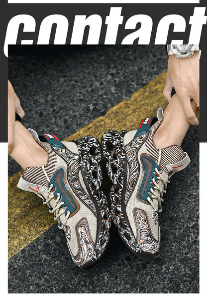 Shoes Men Sneakers Male Casual Men's Shoes Tennis Luxury Shoes Trainer Race Breathable Shoes Fashion Loafers Running Shoes for Men