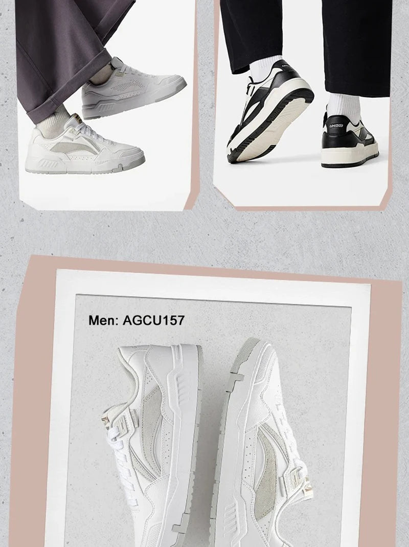 Damskie buty lifestyle Li-Ning COMMON 80s DUAL CUSHION – sportowe buty do codziennego noszenia, klasyczne i wygodne sneakersy rekreacyjne LiNing AGCU158