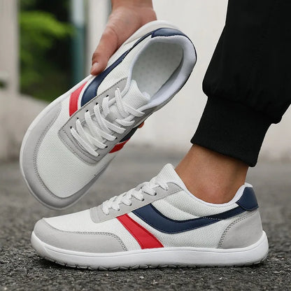 Men Shoes Wide Toe Sneakers Fashion New Soft Sole Wide Last Shoes Outdoor Casual Shoe Unisex Mesh Barefoot Shoes Tenis De Hombre