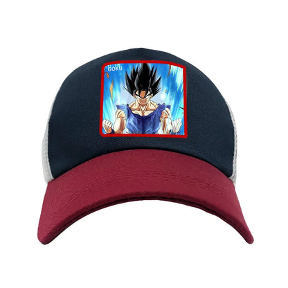 Dragon Ball Z Goku-hatte, bomuldsbaseballkasketter, Super Saiyan, anime, dame- og herrekasketter, hiphop-hatte, festgaver, solhatte