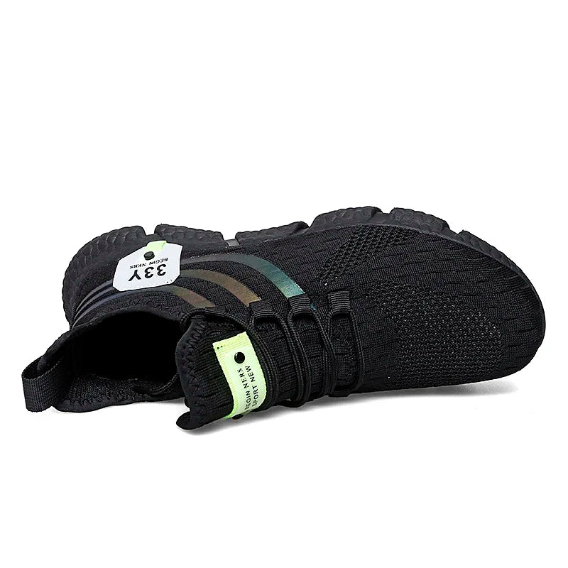 Modne, oddychające, codzienne męskie buty sportowe na wiosnę i jesień – Tenis Masculino, Zapatillas Hombre, modne buty do biegania