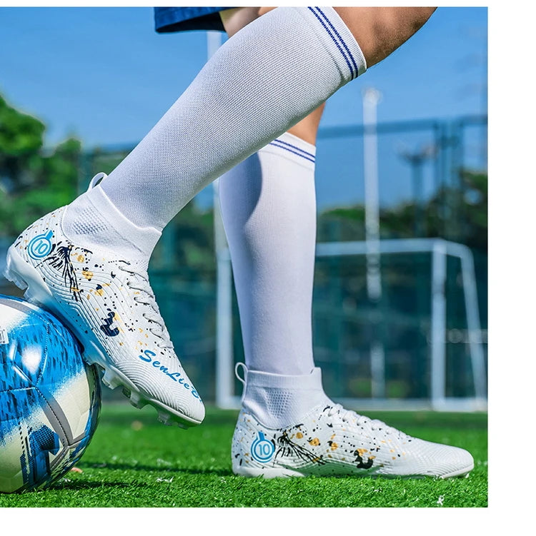 Crampons de Football de haute qualité pour hommes chaussures de Football société garçons bottes de Football enfants chaussures de Football baskets bottes de Football unisexes