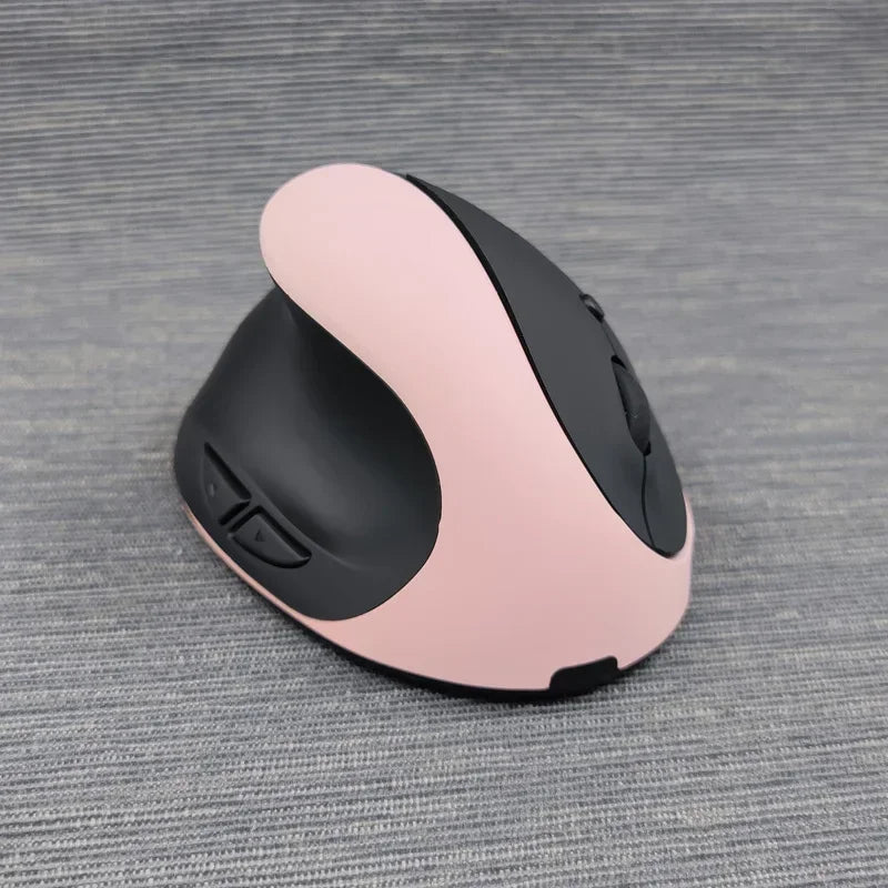 YANFU BNKJ5 Mute Grip Left Hand Wireless 2.4G Mouse Ergonomic Applicable  Snail Bionic Relief Joints Office Dry Battery Version