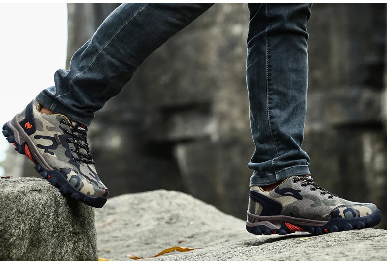 Casual Shoes Men Summer Outdoor Sneakers Women Footwear Trainer Waterproof Camouflage Army Shoe Male Military Shoes Tenis Jeans