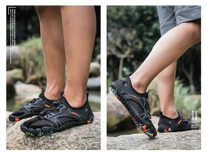 Men Wading Shoes Barefoot Beach Shoes Non-Slip And Wear-Resistant Swimming Upstream Shoes Women Outdoor Water Sports Shoes