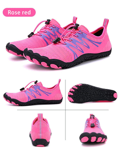 EOCENE Barfuß-Outdoor-Sportschuhe für Herren und Damen, schnell trocknende Aqua-Schuhe für Strand, Schwimmen, Fitness, Waten, Wandern und Radfahren