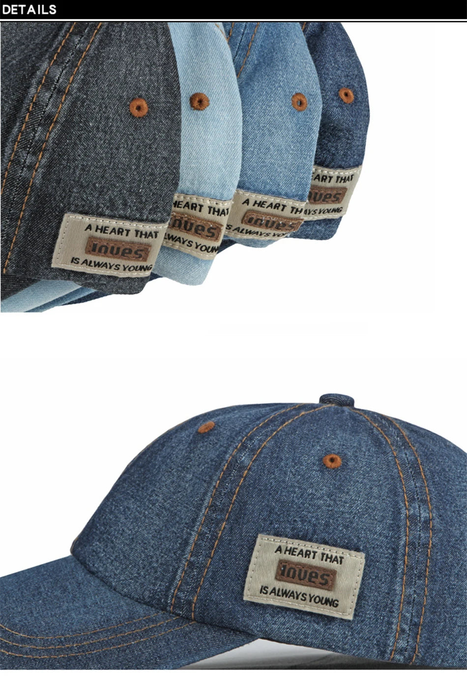 FS Brand Синя дънкова шапка за мъже Летни бейзболни шапки Луксозна дамска дизайнерска шапка Шапка в стил „стрийтуеър“ Шапка тип „тракър“ Gorras Para Hombre