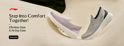 Li-Ning SOFT GO 2 KNIT slip-on-skor för män, bekväma och stabila promenadskor med dämpning, LiNing-mesh, jogging- och vardagsskor AGLV017