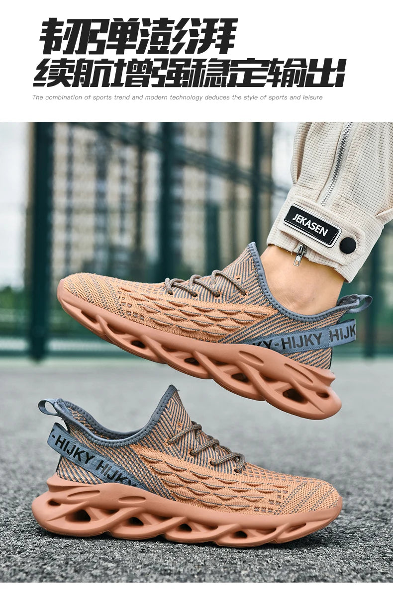 Men's Sneakers Luxury Designer Casual Shoes Platform Shoes Fashion Blade Loafers Running Shoes for Men