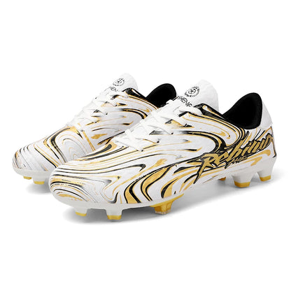 Nouvelles chaussures de football pour hommes et enfants, crampons ultralégers antidérapants pour terrain en gazon, chaussures de football professionnelles pour adultes, chaussures d'entraînement pour garçons, livraison di