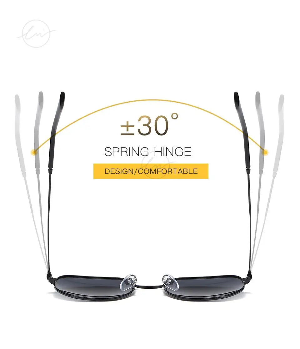 LM Kvinder Hexagon Solbriller Mænd Retro Polariserede Kørselsbelagte Spejlbriller UV400 Briller gafas de sol