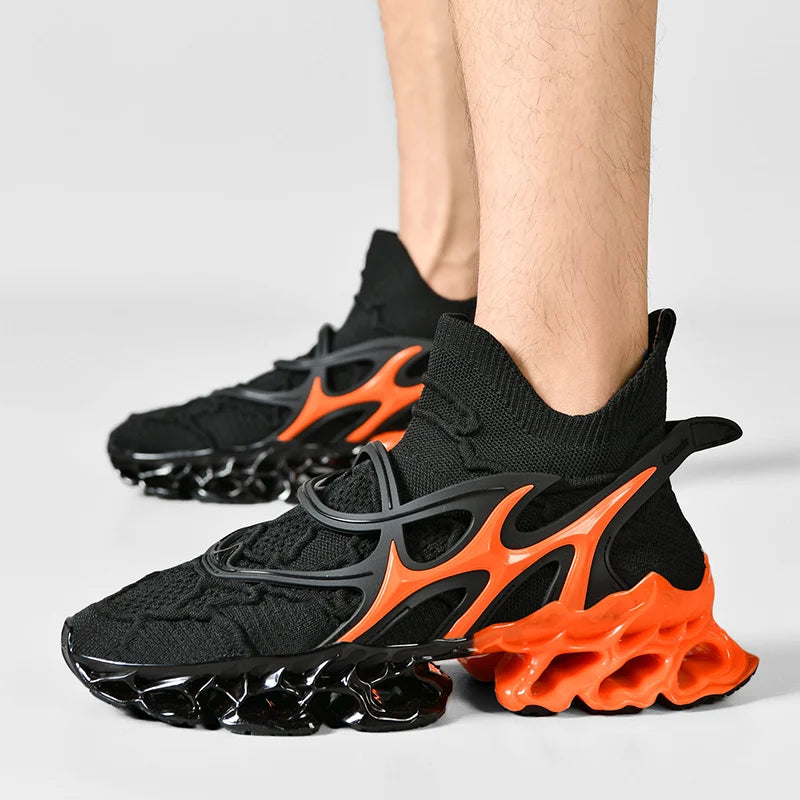 Chaussure Homme Chaussures de course respirantes pour hommes, baskets décontractées pour hommes, chaussures de tennis pour hommes, entraîneur de course, mocassins à la mode, luxe