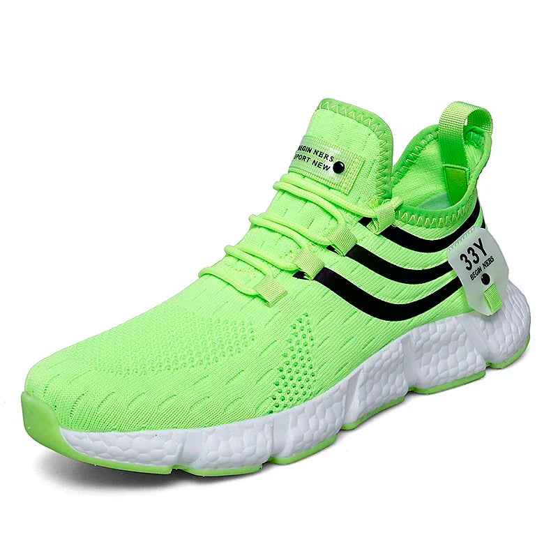 Modne, oddychające, codzienne męskie buty sportowe na wiosnę i jesień – Tenis Masculino, Zapatillas Hombre, modne buty do biegania