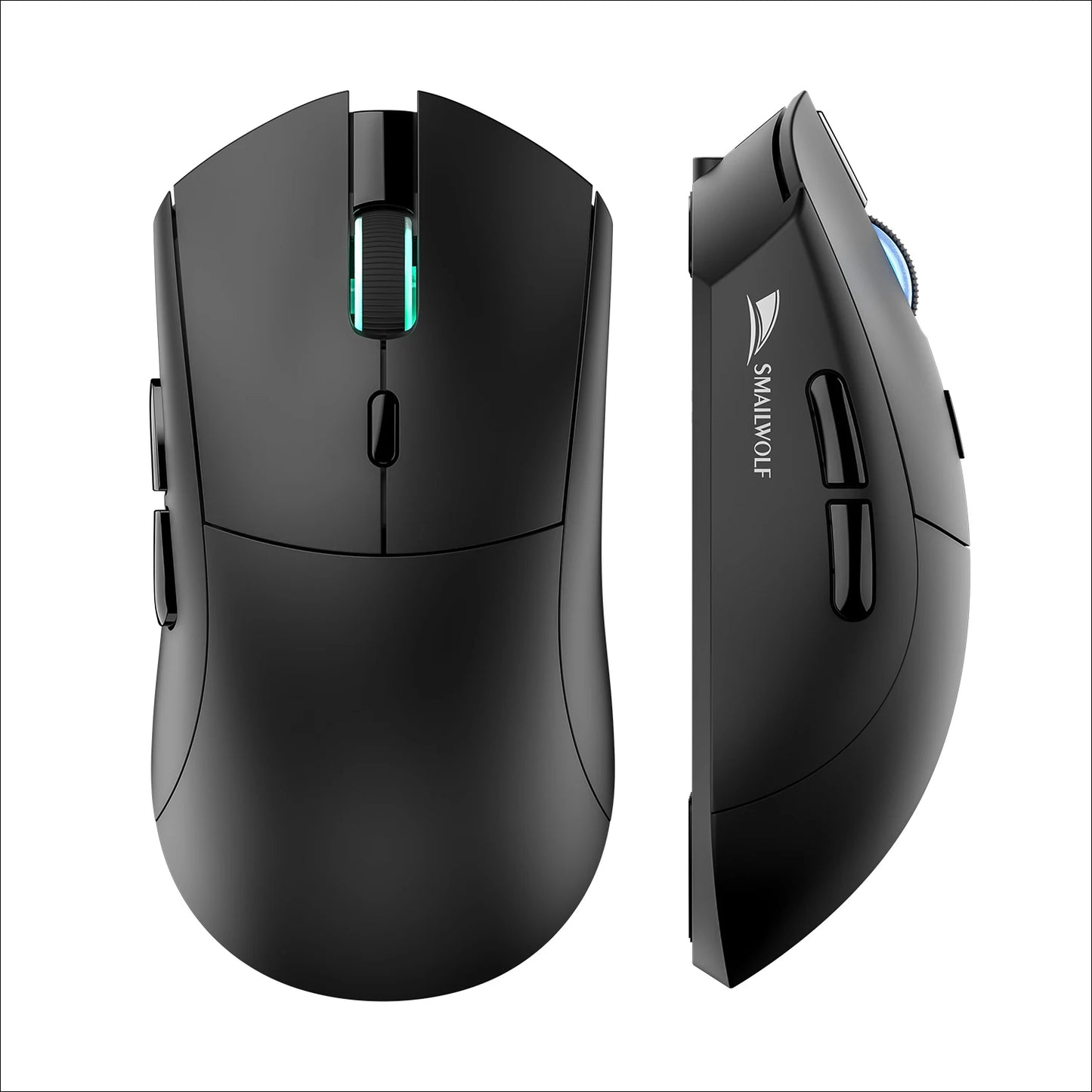 Ratón gaming inalámbrico Bluetooth SMAILWOLF RS7 de tres modos PAW3311 con macros, para portátil, gaming y oficina