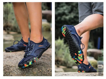 Men Wading Shoes Barefoot Beach Shoes Non-Slip And Wear-Resistant Swimming Upstream Shoes Women Outdoor Water Sports Shoes