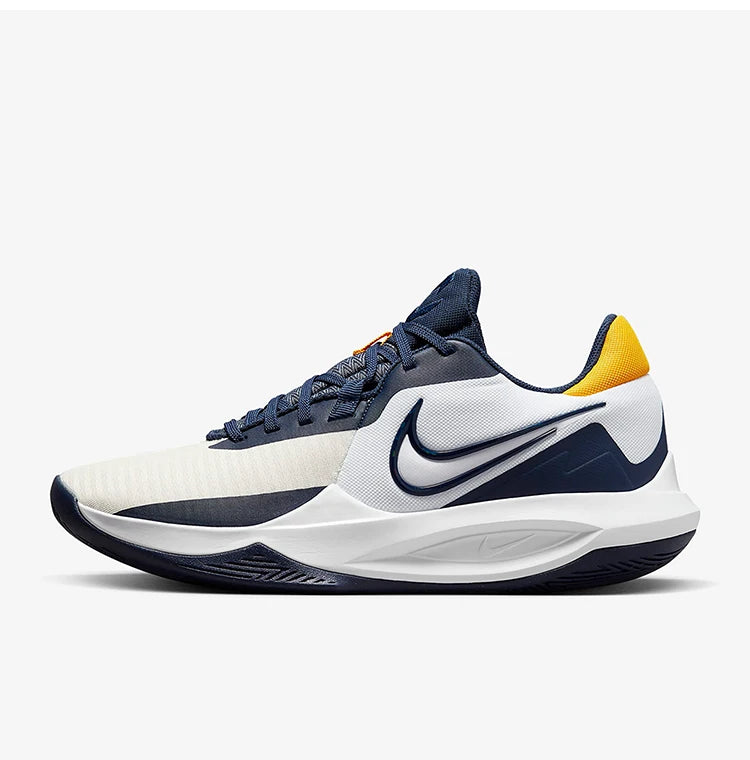 Nike genuine Precision 5 Men's Low-Top Basketball Shoes DD9535-101