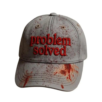 Bloody Baseball Caps for Halloween Parties Women Men Adult Unisex Cap Halloween Horror Bloody Hat Party Caps Funny Bloody Hats