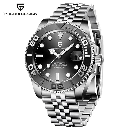 PAGANI DESIGN V3 40MM  Men Mechanical Wristwatch Sapphire Luxury Automatic Watch Men's Stainless Steel Waterproof watches