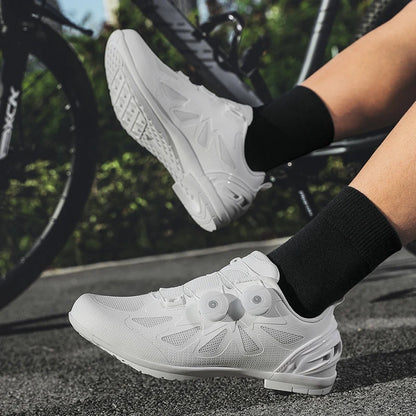 Men Non Locking Mountain Bike Shoes Without Cleats Road Bicycle Rb Speed Non Cleat Cycling Shoes Sneaker Flat Pedal Mtb Women