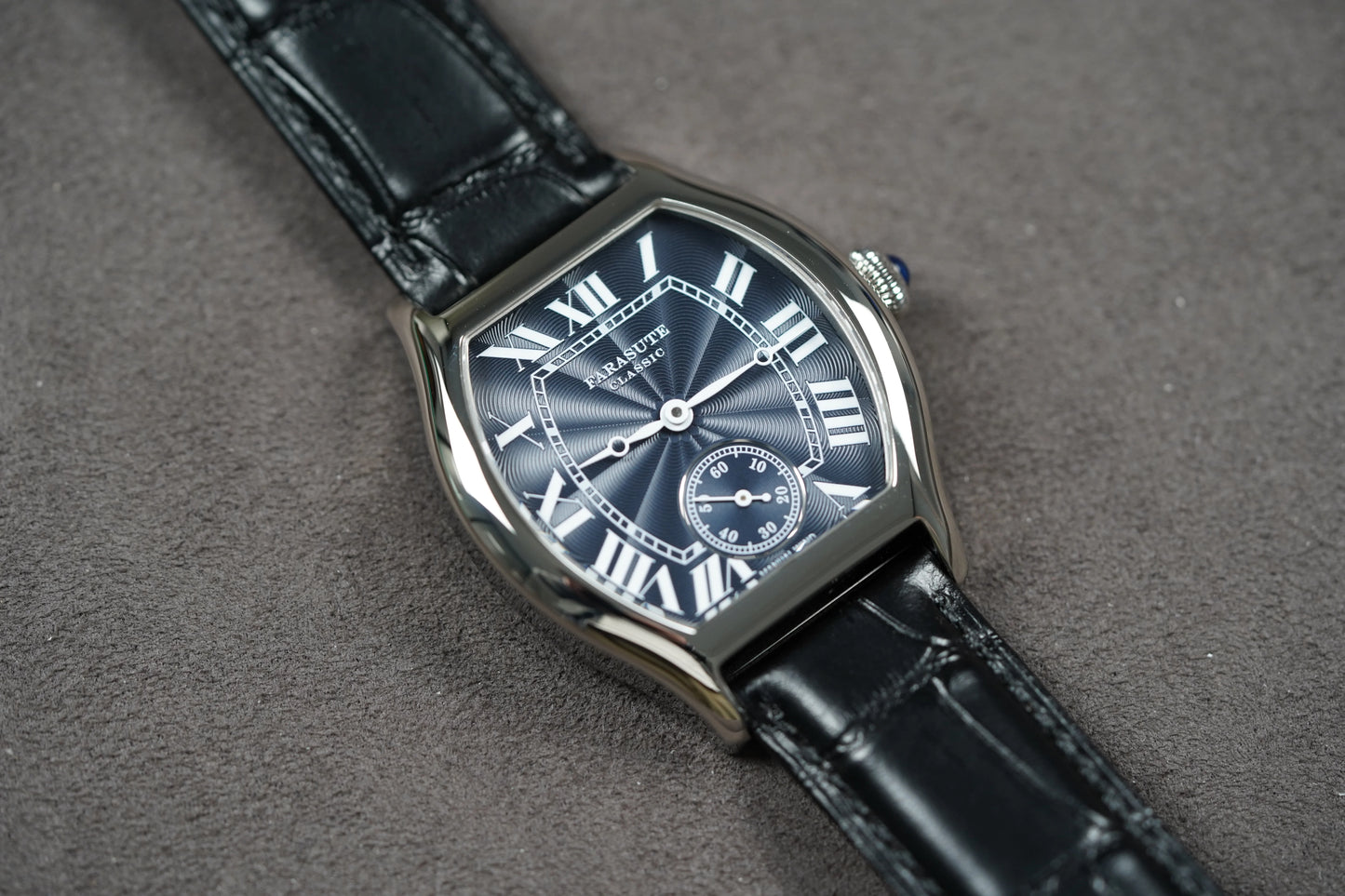 FARASUTE New Classic Hangzhou Customized Movement Manual Mechanical Watch Men Sapphire Crystal Small Second 50m Waterproof reloj