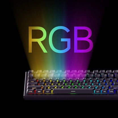 Tastiera AKKO TAC75 HE con switch magnetici 75% Gaming Keyboard Rapid Trigger 0.005mm 8K RGB cablata Esports, tastiera custom per gamer