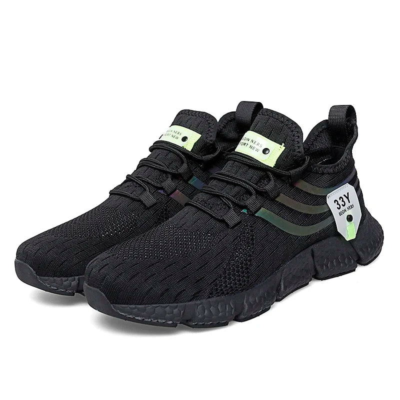 Modne, oddychające, codzienne męskie buty sportowe na wiosnę i jesień – Tenis Masculino, Zapatillas Hombre, modne buty do biegania