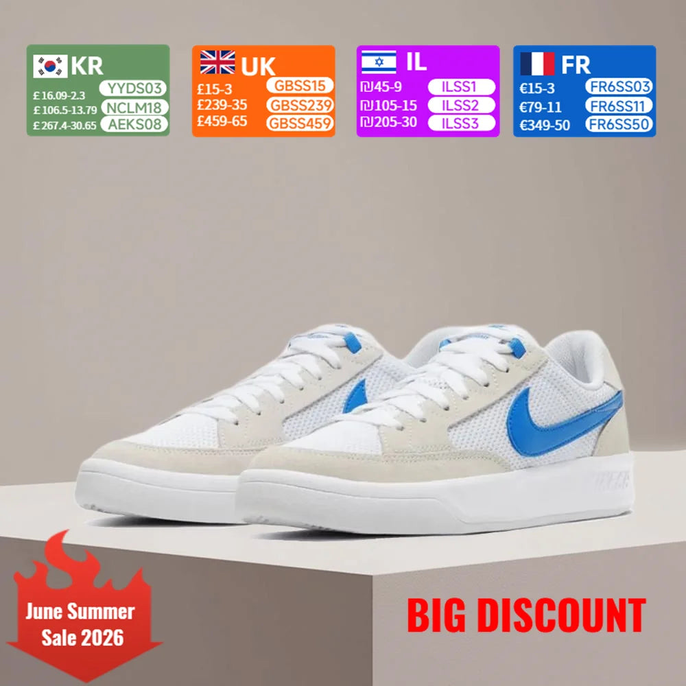 „Nike SB Adversary Premium“ Amortizacija Ilgalaikis palaikymas Lengvas dizainas Unisex riedlentininkų batai CJ0887-103