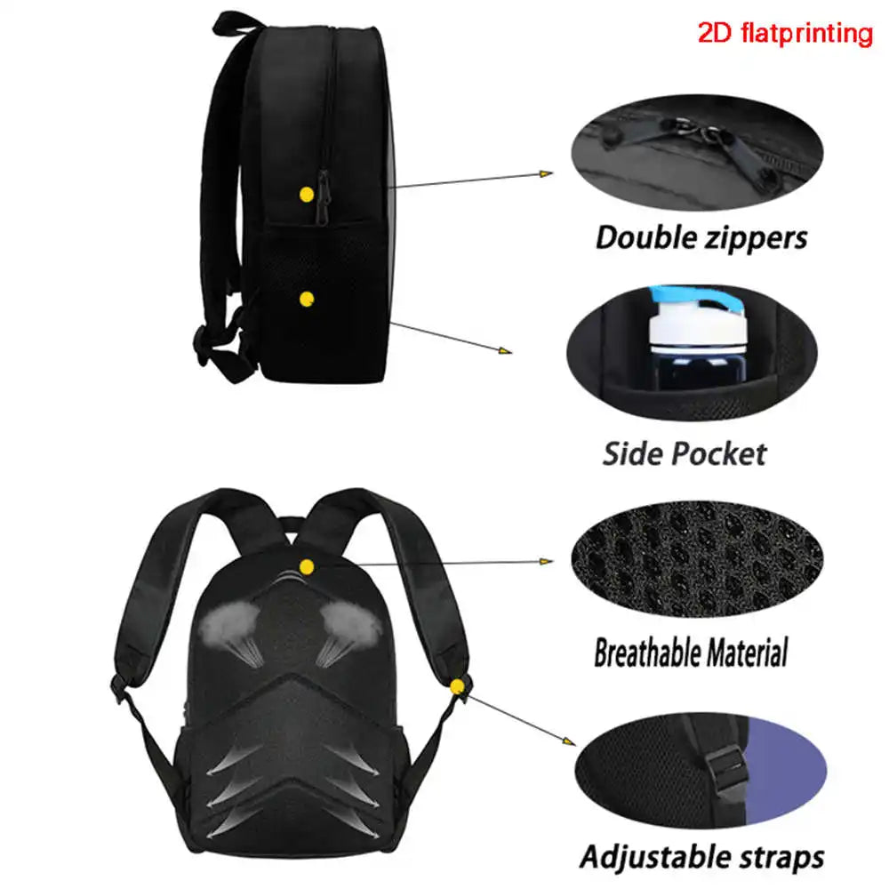 Kids  School Backpack with Front Pocket,  Light Weight Cartoon Fortnite Children Backpack For Age 6-9 , Bags For Boys Girls