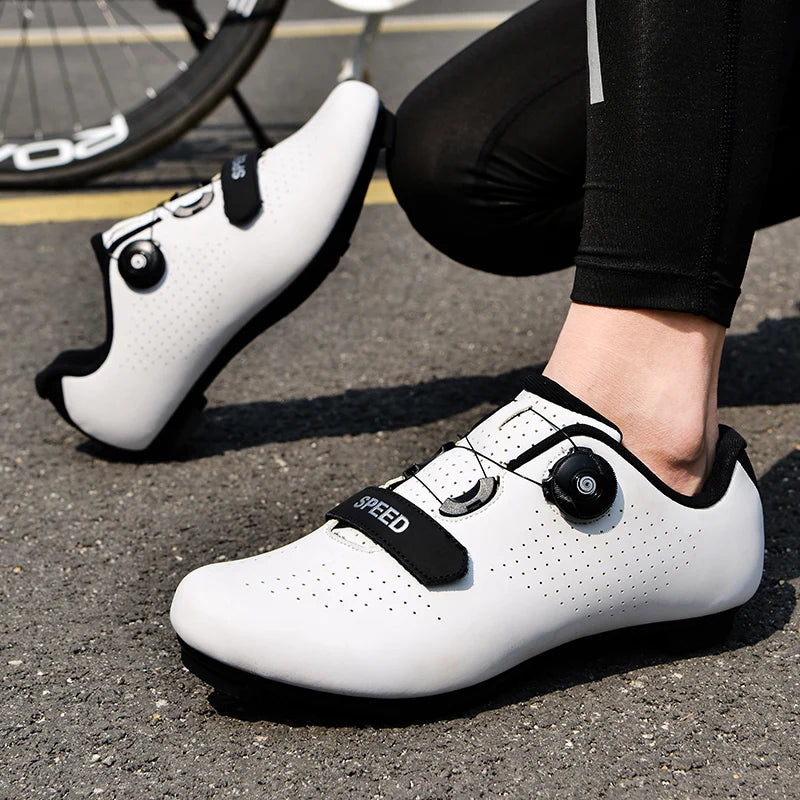Cycling Sneaker Mtb Road with Sports Speed Bike Shoes  For Men Women Mountain Racing Flat SPD Zapatillas Ciclismo Mtb