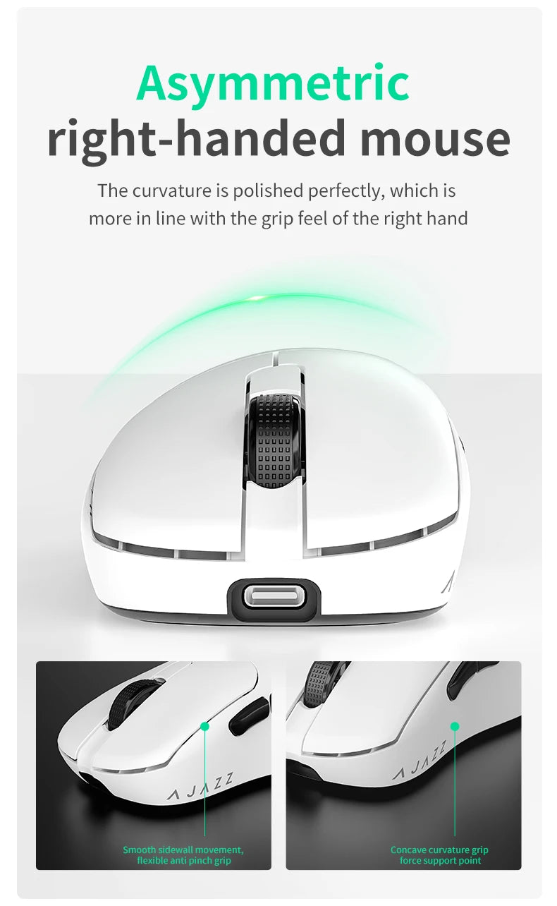 AJAZZ AJ179 NL Wireless Mouse Star Flash Version 3Mode Low Latency Long Battery Life Lightweight Customized Office Gaming Mouse
