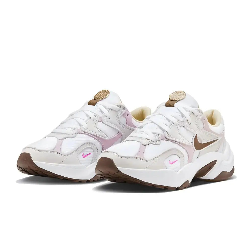 Zapatillas Nike AL8 para mujer: de malla, transpirables, de estilo retro, ligeras, con suela gruesa, de caña baja, para exterior, resistentes y casuales, para correr, HM3691-130