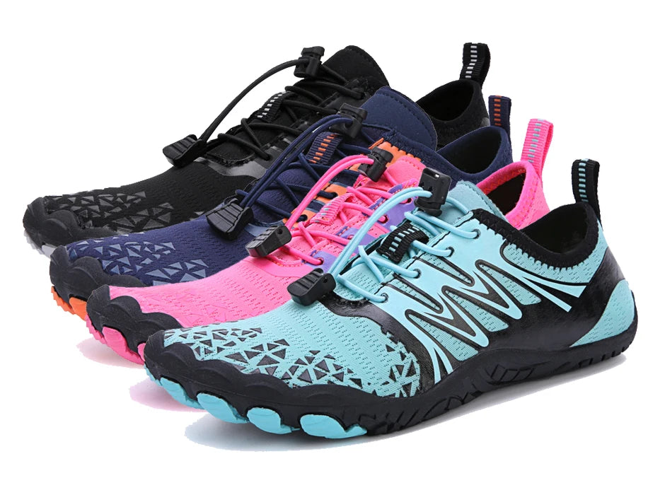 EOCENE Barfuß-Outdoor-Sportschuhe für Herren und Damen, schnell trocknende Aqua-Schuhe für Strand, Schwimmen, Fitness, Waten, Wandern und Radfahren
