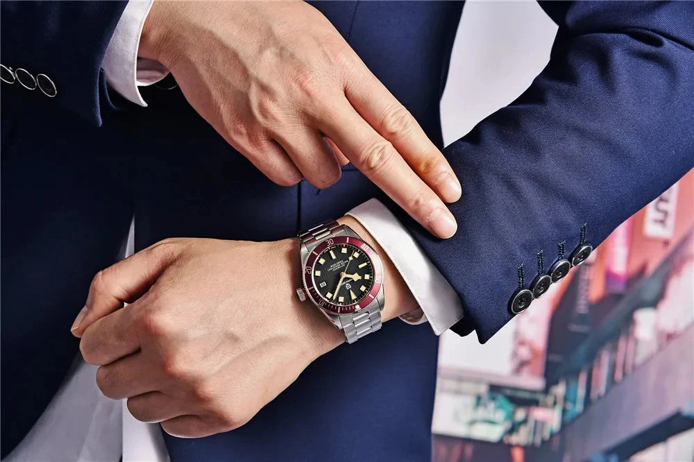 PAGANI DESIGN BB58 Men's Watches Mechanical Watch For Men Luxury Automatic Watch Men NH35 Movt Waterproof Reloj Hombre PD-1671
