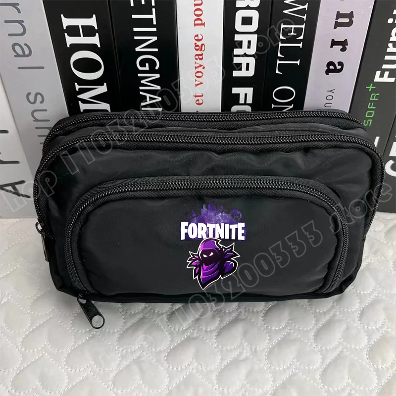 Estojo para Canetas Fortnite com Padrão Criativo do Jogo, Estojo Harajuku, Bolsa de Arrumação para Rapaz e Rapariga, Material de Regresso às Aulas, Presentes de Aniversário e Festa
