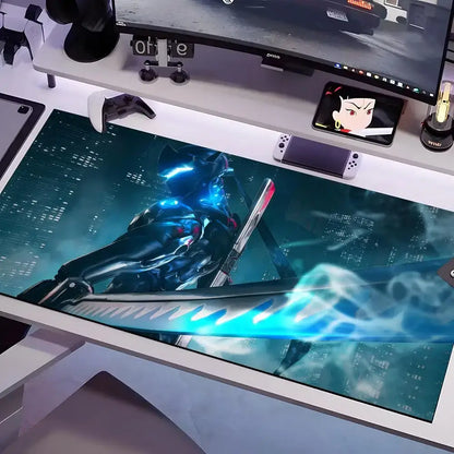 Tappetino mouse Overwatch in più misure, grande e quadrato, per computer, ufficio e gaming, tappetino da tavolo in gomma antiscivolo