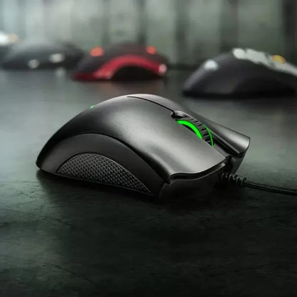 Razer DeathAdder Essential kablet gamingmus / kablet mus 6400DPI 5 uafhængige knapper til bærbar PC Gamer