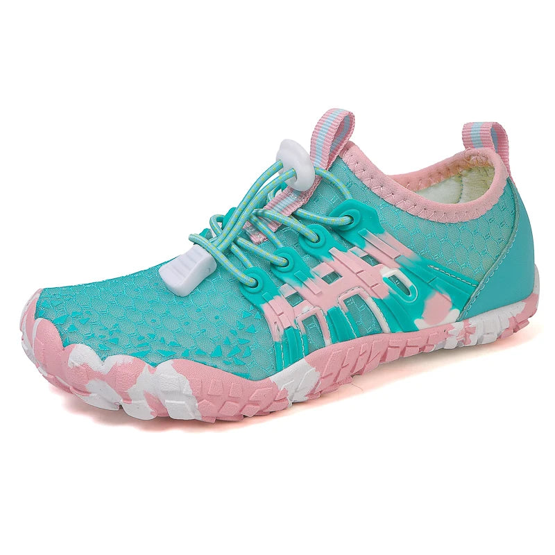 New 12 Colors Water Shoes Kids Summer Beach Five Fingers Barefoot Swimming Aqua Shoes Quick Dry Seaside River Children Sneakers