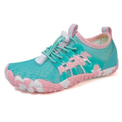 New 12 Colors Water Shoes Kids Summer Beach Five Fingers Barefoot Swimming Aqua Shoes Quick Dry Seaside River Children Sneakers