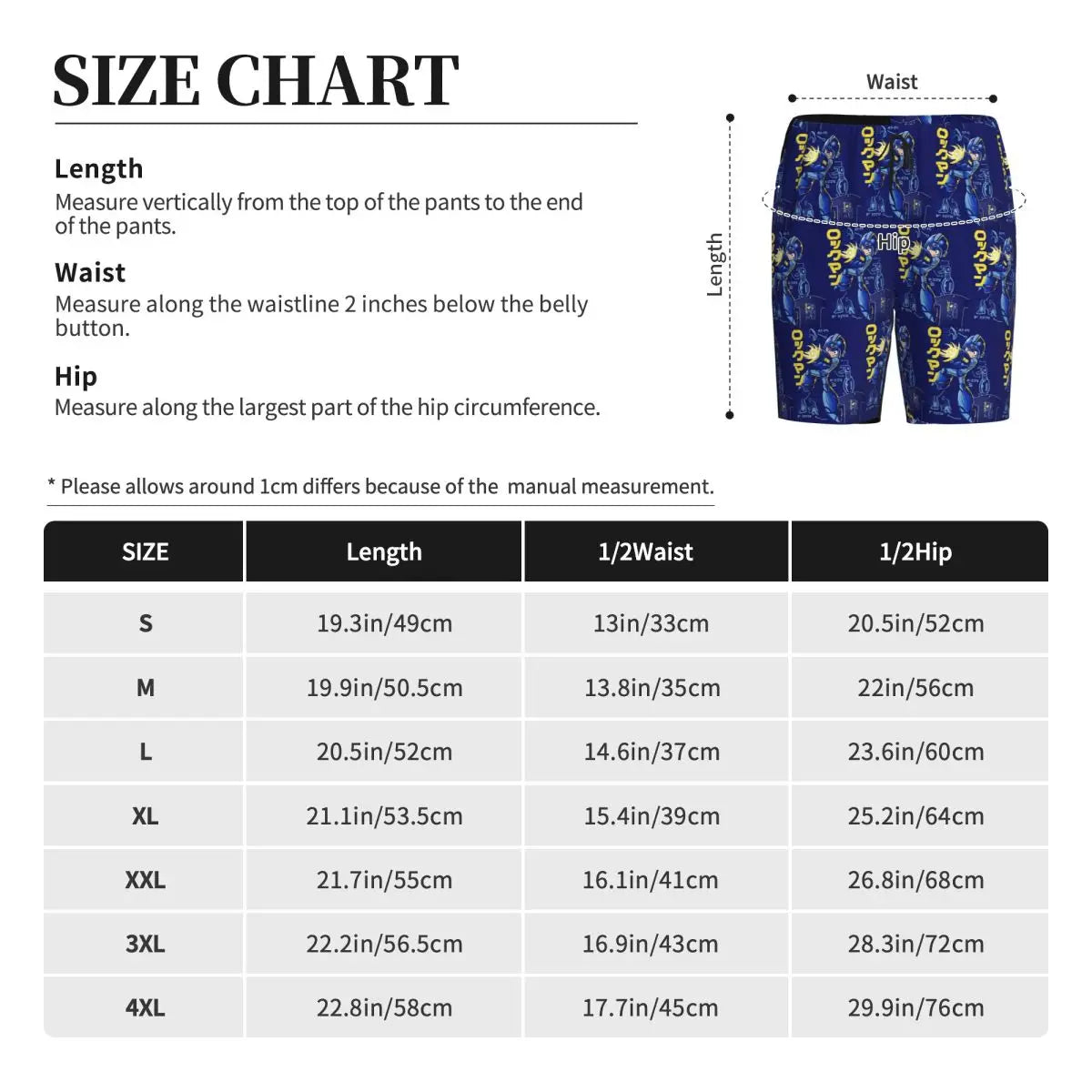 Custom Megaman Video Game Mega Man Short Pajama Pants Men Sleepwear Sleep Lounge Bottom Shorts Sleeping Pants