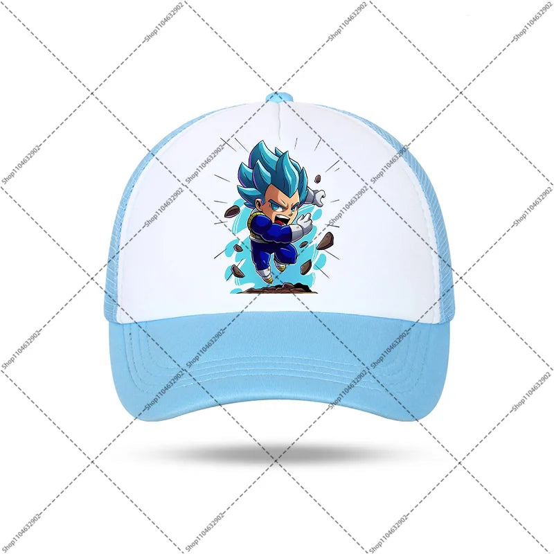 Dragon Ball Baseball Cap Women Men Sun Hats Cartoon Anime Printed Caps Adult Summer Comfortable Unisex Cotton Hat Party Gifts