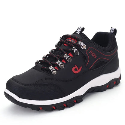 Chaussures décontractées pour hommes, baskets d'été respirantes pour la randonnée et la marche, baskets d'extérieur ultralégères en cuir à enfiler pour l'escalade et le trekking 2026