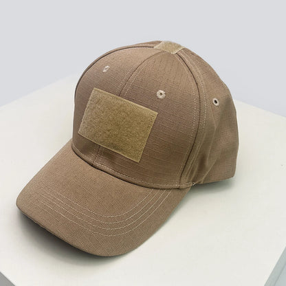 Velcro-rem CAMO Outdoor-baseballkasketter Solskærm Amerikansk Ny Unisex Alsidig Sportsmode Personlig Kasket med skygge Taktisk Ridning